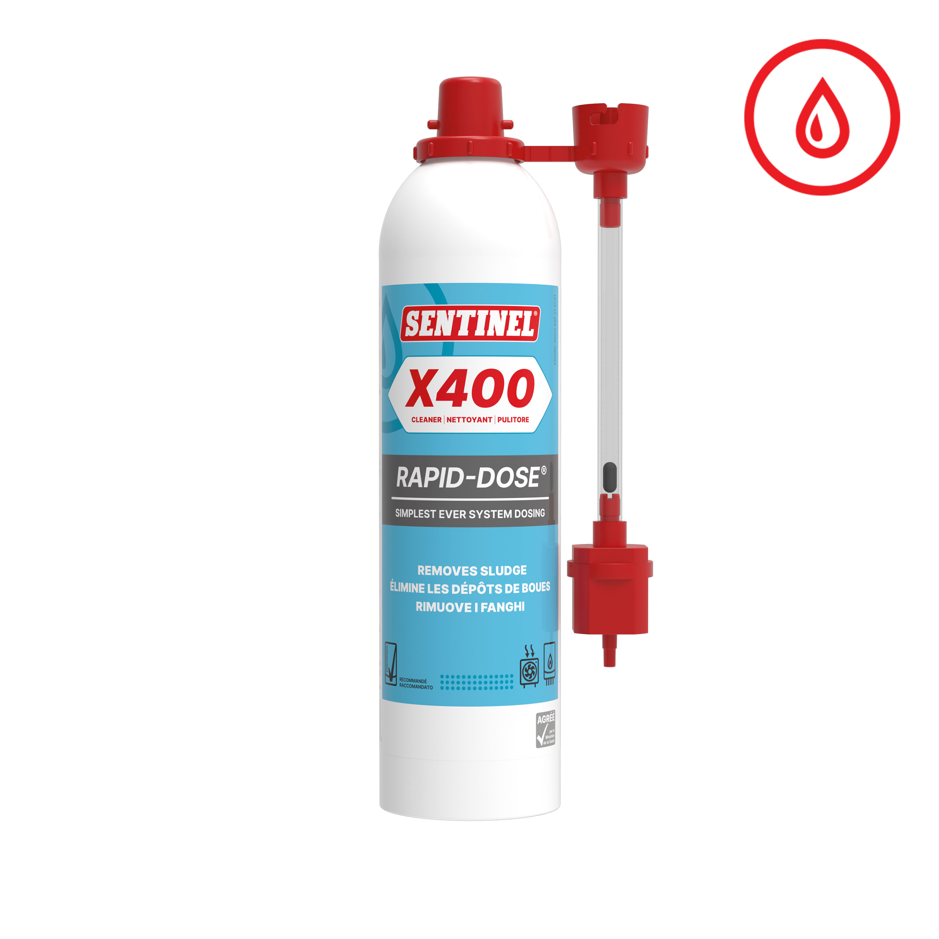 X400RD Rapid Dose Cleaner