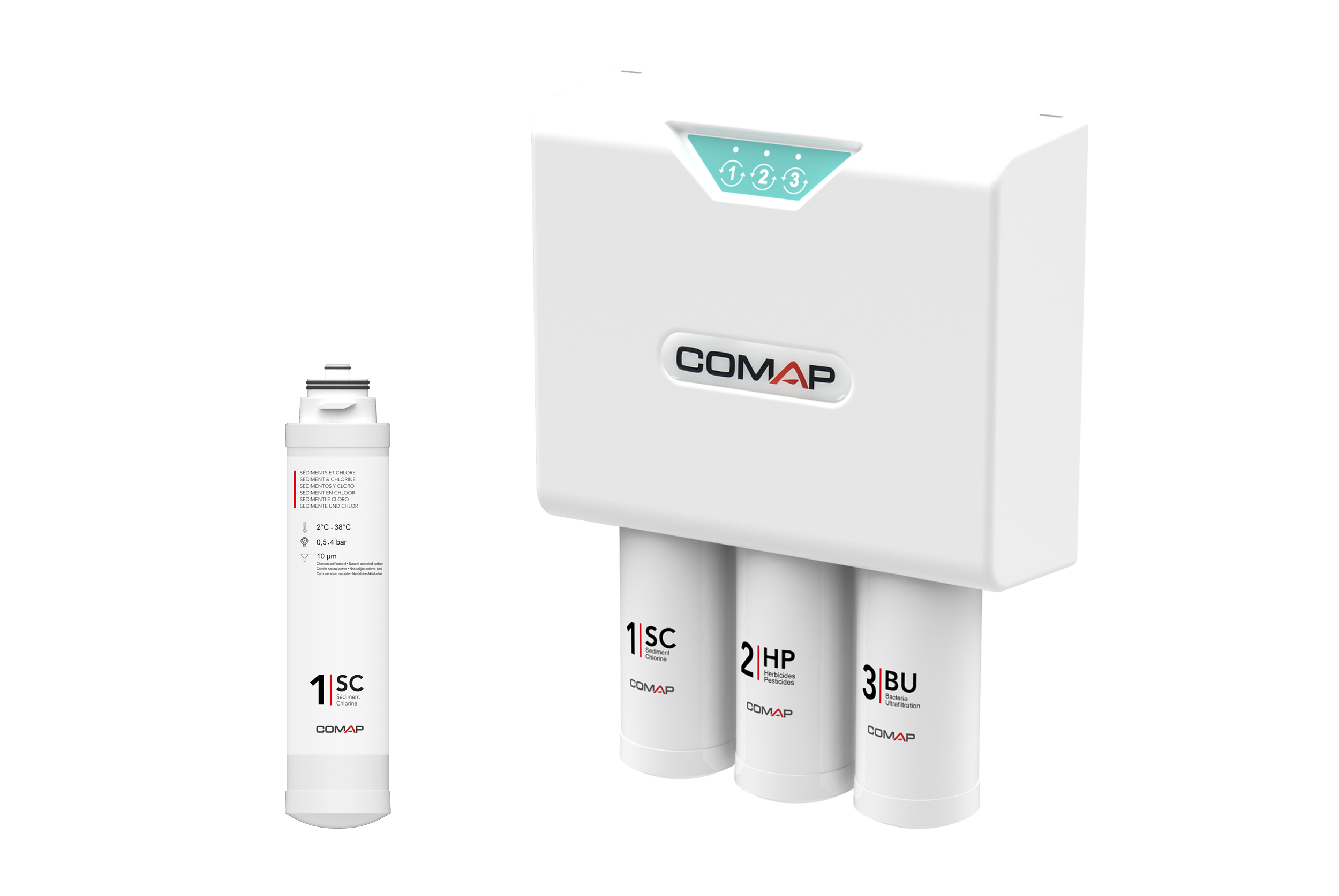 Solution intelligente pour l'eau de boisson Aquatis