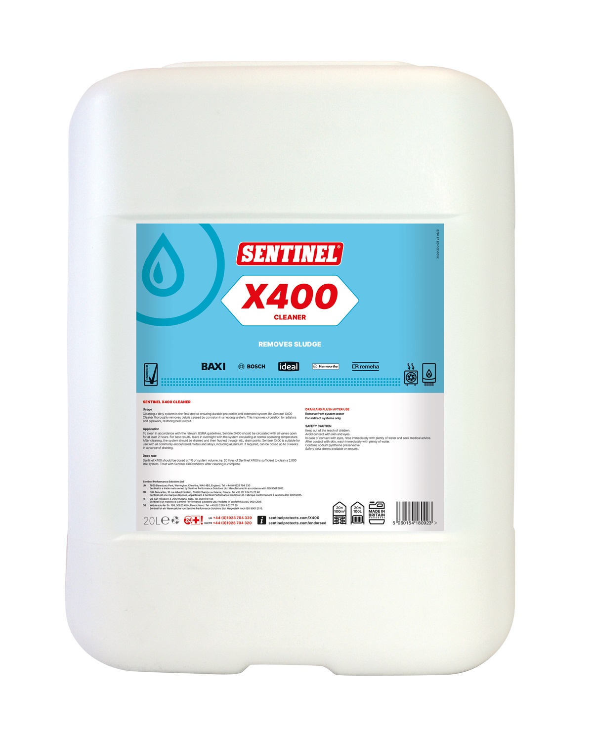 Commercial X400 High Performance Cleaner