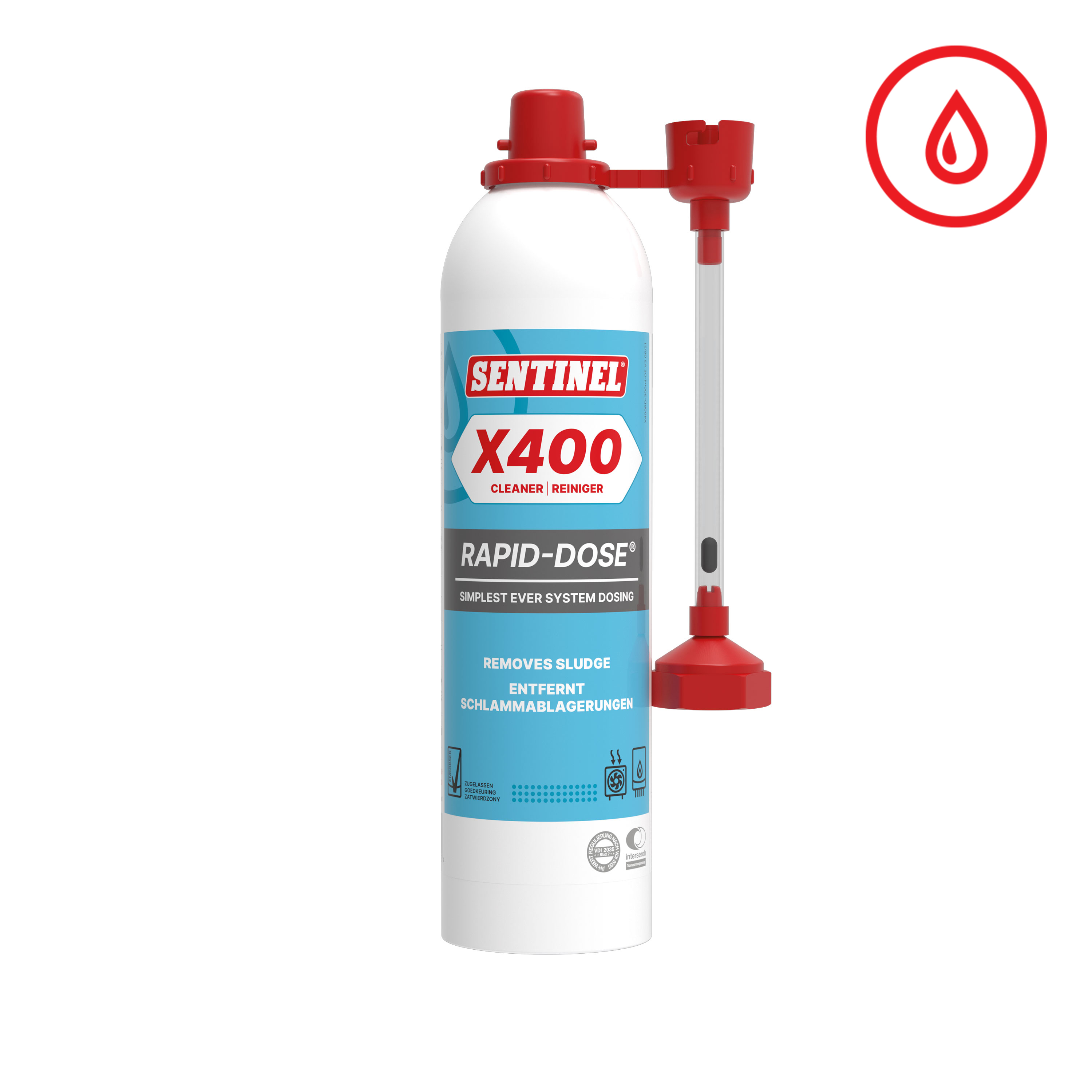 X400RD Rapid Dose Cleaner