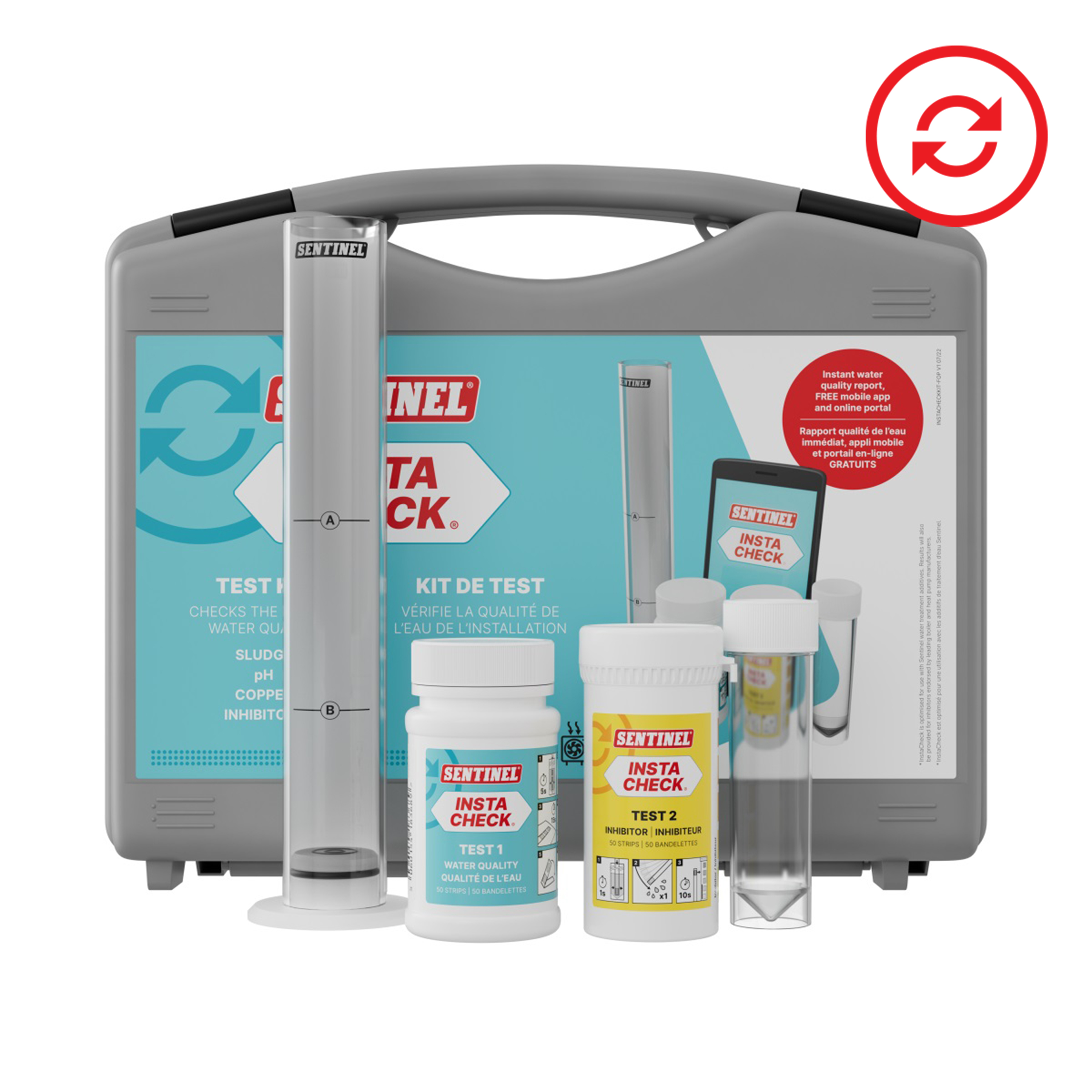 Instacheck water testing app